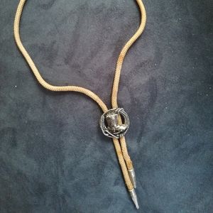 Cowboy boot Bolo Tie